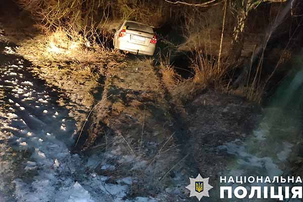 Злетів з дороги і врізався в дерево: в аварії на Полтавщині загинув 39-річний чоловік