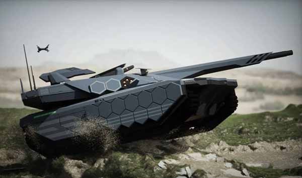 бойовий танк Next-Generation з безпілотною вежею