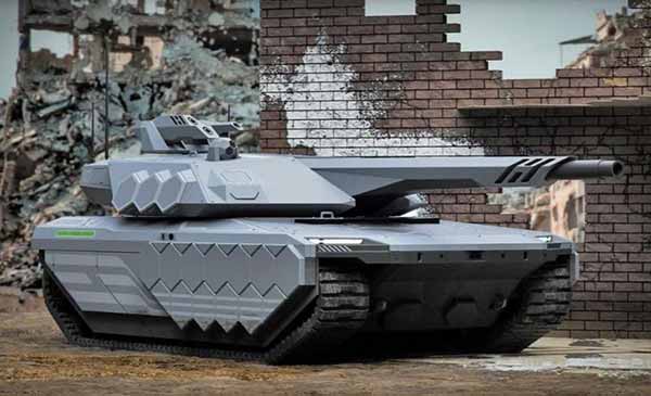 бойовий танк Next-Generation з безпілотною вежею