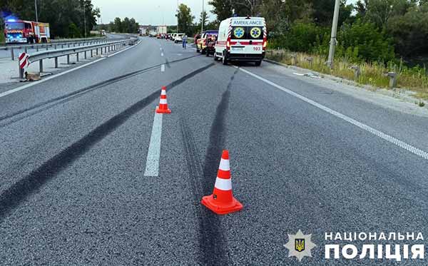 ДТП, у якій загинув водій вантажівки