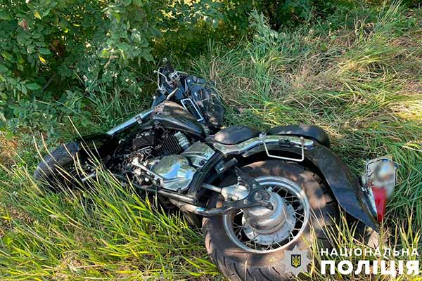 смертельне ДТП, внаслідок якої загинув мотоцикліст