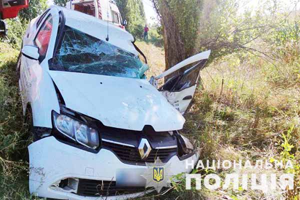 на Полтавщині у ДТП травмувався водій легковика