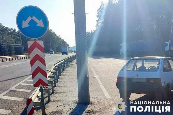 ДТП, унаслідок якої травмовано поліцейського