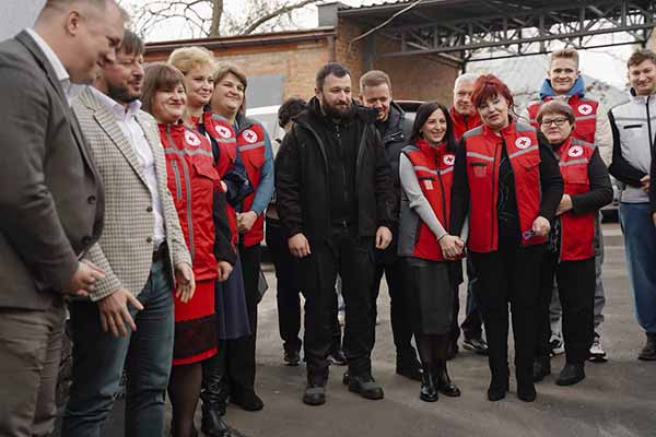  урочисте відкриття офісу Полтавської обласної організації Товариства Червоного Хреста 