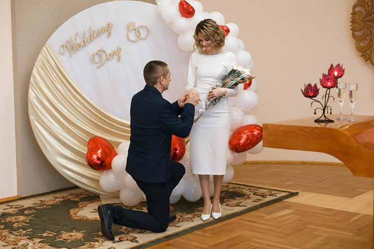 У День закоханих на Полтавщині одружились 9 пар молодят