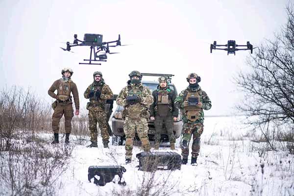 Як гвардійці здійснюють аеророзвідку на бахмутському напрямку