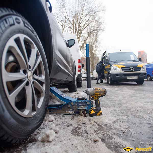 Шиномонтаж автомобиля Шиномонтаж автомобиля