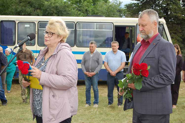 Гребінківська громада провела в останню дорогу свого земляка