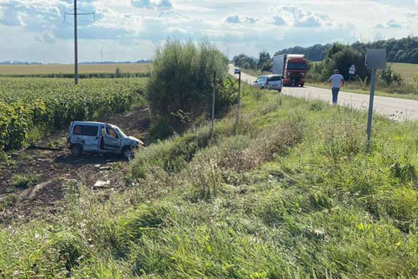 Через ДТП на Полтавщині травмувалися четверо людей