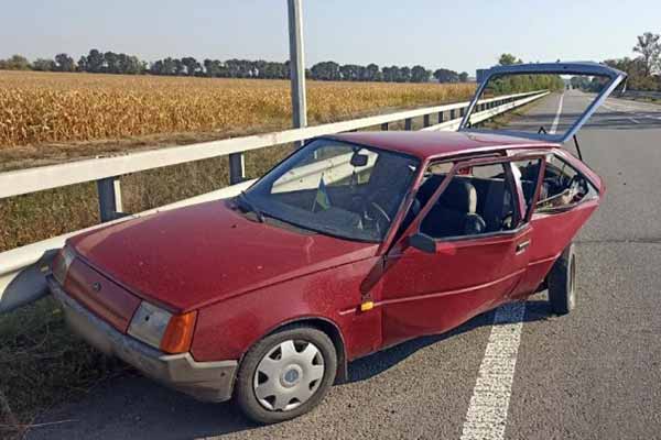 ДТП, в якій травмувався водій легковика