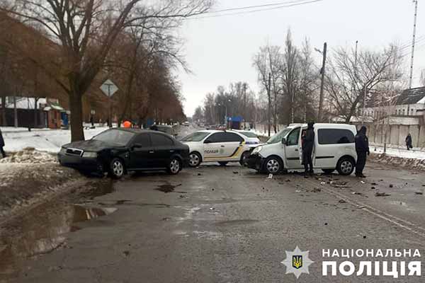 ДТП по вулиці Гоголя в місті Миргород