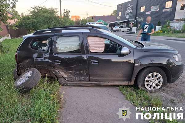 ДТП, в якій травмовано пасажира легковика