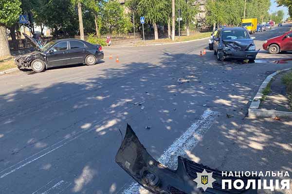 ДТП, в якій травмовано водія легковика