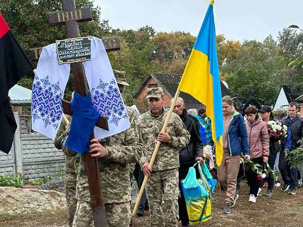 Прощання з воїном Сергієм Гуревичем