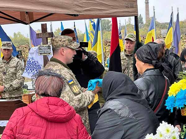 Прощання з воїном Сергієм Гуревичем