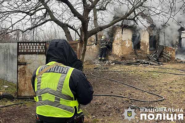 У Кременчуцькому районі в пожежі загинув чоловік