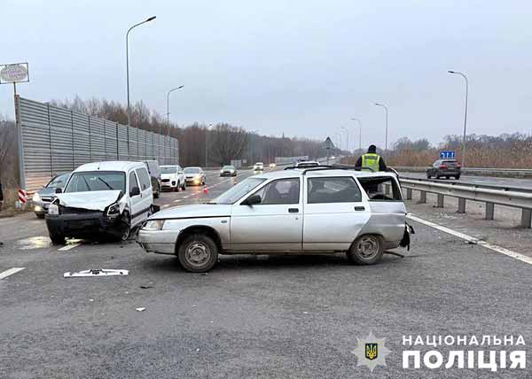 ДТП, в якій травмовано троє людей