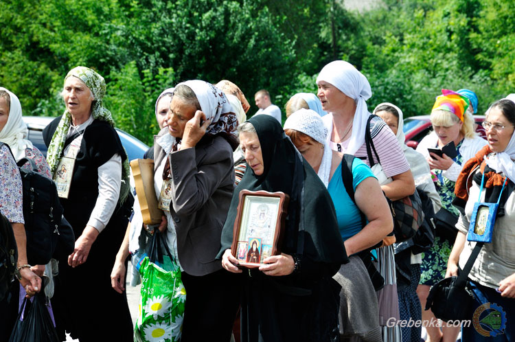 20 липня 2016 р. Всеукраїнська Хресна хода миру пройшла через м. Гребі