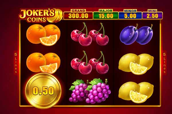 Joker's Coins: Hold and Win (Playson) огляд слота